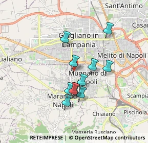 Mappa Via Giovanni XXIII N., 80018 Mugnano di Napoli NA, Italia (1.52545)