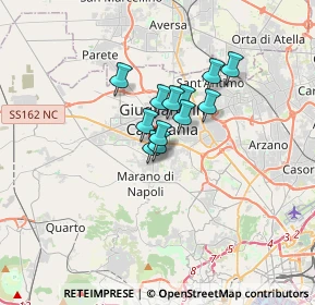 Mappa Via Giovanni XXIII N., 80018 Mugnano di Napoli NA, Italia (2.11667)