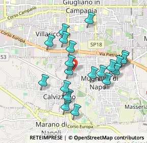 Mappa Via Giovanni XXIII N., 80018 Mugnano di Napoli NA, Italia (0.9365)