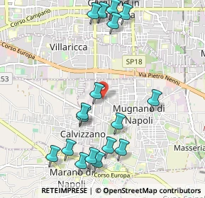 Mappa Via Giovanni XXIII N., 80018 Mugnano di Napoli NA, Italia (1.36)
