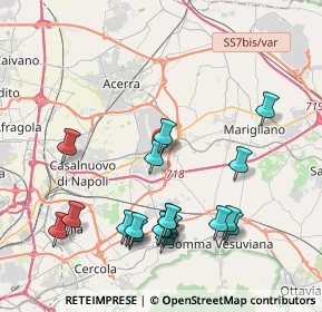 Mappa Via Foggia, 80038 Pomigliano d'Arco NA, Italia (4.7095)