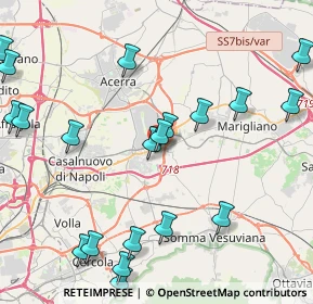 Mappa Via Foggia, 80038 Pomigliano d'Arco NA, Italia (5.6565)