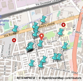 Mappa Via Foggia, 80038 Pomigliano d'Arco NA, Italia (0.2345)