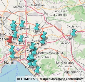 Mappa Via Foggia, 80038 Pomigliano d'Arco NA, Italia (9.6275)