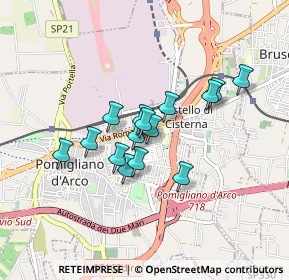 Mappa Via Foggia, 80038 Pomigliano d'Arco NA, Italia (0.66733)