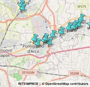 Mappa Via Foggia, 80038 Pomigliano d'Arco NA, Italia (2.11867)