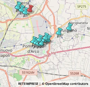 Mappa Via Foggia, 80038 Pomigliano d'Arco NA, Italia (1.742)