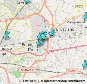 Mappa Via Foggia, 80038 Pomigliano d'Arco NA, Italia (2.16636)