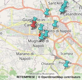 Mappa Via San Giovanni, 80018 Mugnano di Napoli NA, Italia (2)