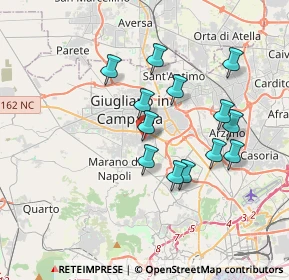 Mappa Via G. Gentile, 80018 Mugnano di Napoli NA, Italia (3.45923)