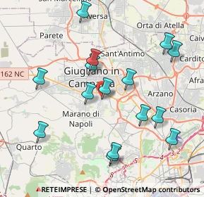 Mappa Via G. Gentile, 80018 Mugnano di Napoli NA, Italia (4.39867)