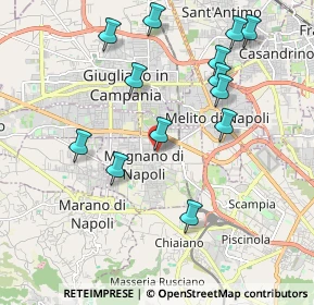 Mappa Via G. Gentile, 80018 Mugnano di Napoli NA, Italia (2.21692)