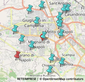 Mappa Via Salvo D'Acquisto, 80018 Mugnano di Napoli NA, Italia (2.43941)