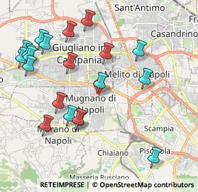 Mappa Via Salvo D'Acquisto, 80018 Mugnano di Napoli NA, Italia (2.4805)