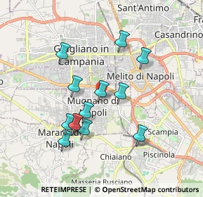 Mappa Via Salvo D'Acquisto, 80018 Mugnano di Napoli NA, Italia (1.75923)