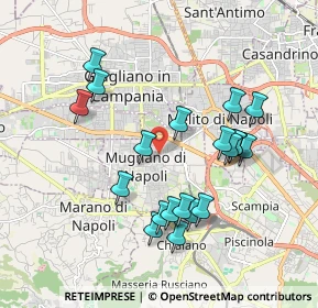 Mappa Via Salvo D'Acquisto, 80018 Mugnano di Napoli NA, Italia (1.9715)