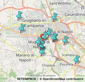 Mappa Via G. Gentile, 80018 Mugnano di Napoli NA, Italia (1.58308)