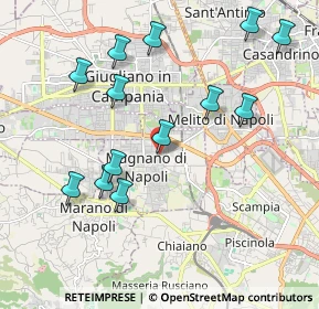 Mappa Via Salvo D'Acquisto, 80018 Mugnano di Napoli NA, Italia (2.25077)