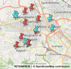Mappa Via G. Gentile, 80018 Mugnano di Napoli NA, Italia (2.06214)