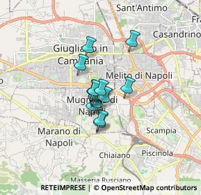 Mappa Via Salvo D'Acquisto, 80018 Mugnano di Napoli NA, Italia (0.95929)