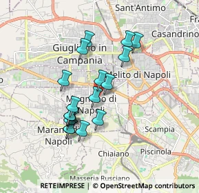 Mappa Via Salvo D'Acquisto, 80018 Mugnano di Napoli NA, Italia (1.63111)