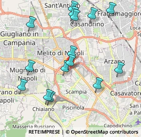 Mappa Circonvallazione Provinciale di Napoli, 80017 Melito di Napoli NA, Italia (2.37333)