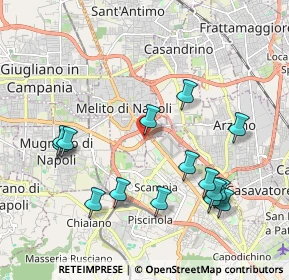 Mappa Circonvallazione Provinciale di Napoli, 80017 Melito di Napoli NA, Italia (2.304)