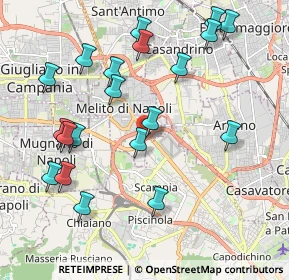 Mappa Circonvallazione Provinciale di Napoli, 80017 Melito di Napoli NA, Italia (2.3865)