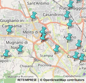 Mappa Circonvallazione Provinciale di Napoli, 80017 Melito di Napoli NA, Italia (2.87067)