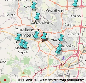 Mappa Circonvallazione Provinciale di Napoli, 80017 Melito di Napoli NA, Italia (3.53615)