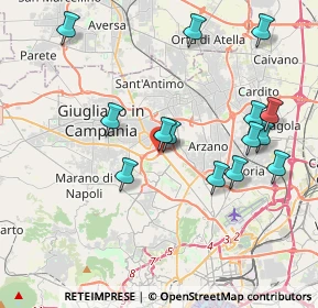 Mappa Circonvallazione Provinciale di Napoli, 80017 Melito di Napoli NA, Italia (4.37571)