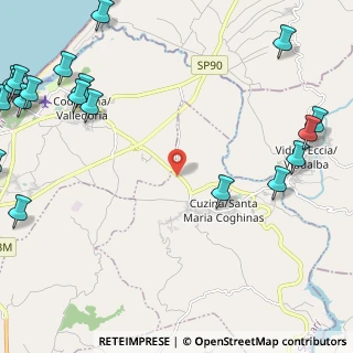 Mappa Via Alcide de Gasperi, 07030 Santa Maria Coghinas SS, Italia (3.875)