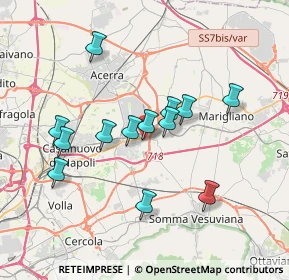 Mappa Via Yitzhak Rabin, 80038 Pomigliano d'Arco NA, Italia (3.49462)