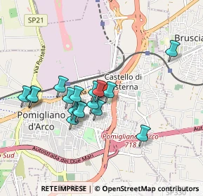 Mappa Via Yitzhak Rabin, 80038 Pomigliano d'Arco NA, Italia (0.85118)