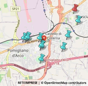 Mappa Via Yitzhak Rabin, 80038 Pomigliano d'Arco NA, Italia (0.95273)