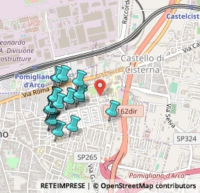 Mappa Via Yitzhak Rabin, 80038 Pomigliano d'Arco NA, Italia (0.48)