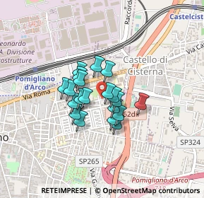 Mappa Via Yitzhak Rabin, 80038 Pomigliano d'Arco NA, Italia (0.2905)