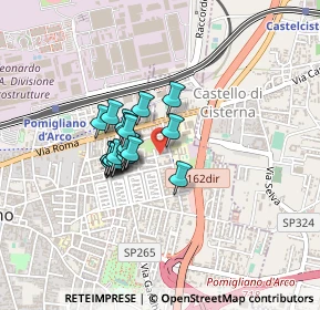 Mappa Via Yitzhak Rabin, 80038 Pomigliano d'Arco NA, Italia (0.302)