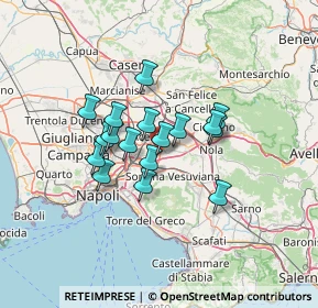 Mappa Via Yitzhak Rabin, 80038 Pomigliano d'Arco NA, Italia (10.41588)