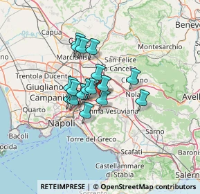 Mappa Via Yitzhak Rabin, 80038 Pomigliano d'Arco NA, Italia (9.62529)