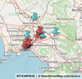 Mappa Via Yitzhak Rabin, 80038 Pomigliano d'Arco NA, Italia (11.44375)