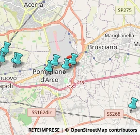 Mappa Via Yitzhak Rabin, 80038 Pomigliano d'Arco NA, Italia (2.95364)