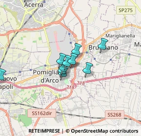 Mappa Via Yitzhak Rabin, 80038 Pomigliano d'Arco NA, Italia (1.48545)
