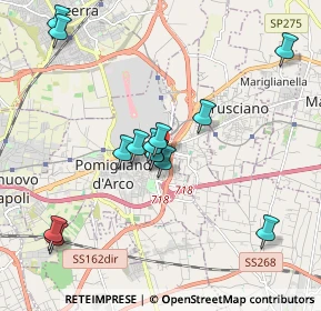 Mappa Via Yitzhak Rabin, 80038 Pomigliano d'Arco NA, Italia (2.025)