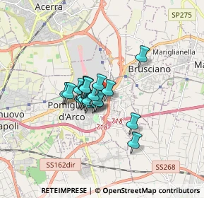 Mappa Via Yitzhak Rabin, 80038 Pomigliano d'Arco NA, Italia (1.0415)
