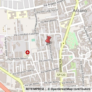 Mappa Via Francesco Compagna, 18, 80022 Arzano, Napoli (Campania)