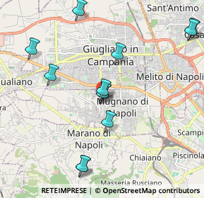 Mappa Via Papa Giovanni XXIII, 80018 Mugnano di Napoli NA, Italia (2.30833)