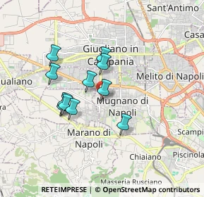 Mappa Via Papa Giovanni XXIII, 80018 Mugnano di Napoli NA, Italia (1.49818)