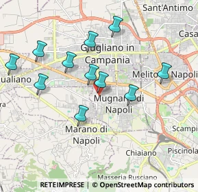 Mappa Via Papa Giovanni XXIII, 80018 Mugnano di Napoli NA, Italia (1.98636)