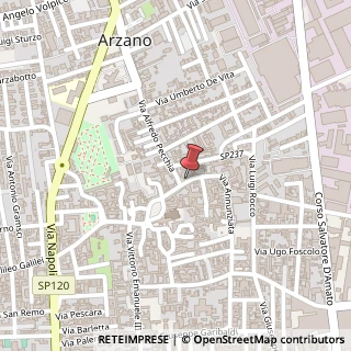Mappa Via Annunziata, 2, 80022 Arzano, Napoli (Campania)